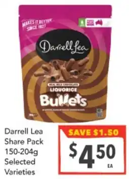 Supa Valu Darrell Lea Share Pack offer
