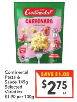 Supa Valu Pasta & Sauce offer