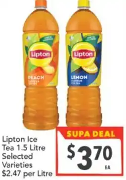 Supa Valu Ice Tea offer