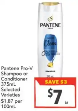 Supa Valu Shampoo or Conditioner offer