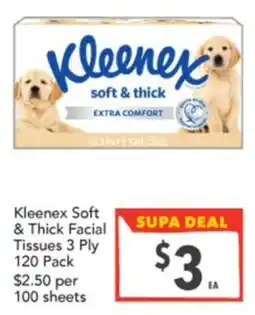 Supa Valu Soft & Thick Facial Tissues offer