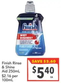 Supa Valu Rinse & Shine Aid offer