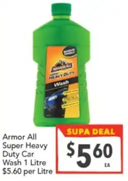 Supa Valu Super Heavy Duty Car Wash offer