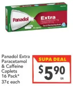 Supa Valu Extra Paracetamol & Caffeine Caplets offer