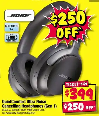 QuietComfort Ultra Noise Cancelling Headphones (Gen 1)
