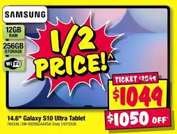 JB Hi-Fi 14.6" Galaxy S10 Ultra Tablet offer
