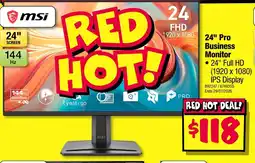 JB Hi-Fi 24" Pro Business Monitor offer