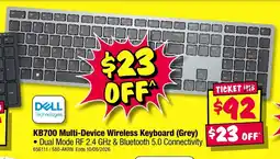 JB Hi-Fi KB700 Multi-Device Wireless Keyboard offer