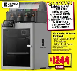 JB Hi-Fi P2S Combo 3D Printer offer