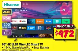 JB Hi-Fi 65" 4K ULED Mini-LED Smart TV offer