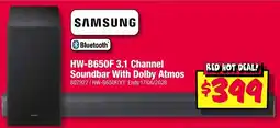 JB Hi-Fi HW-B650F 3.1 Channel Soundbar With Dolby Atmos offer