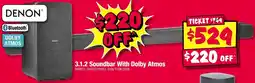 JB Hi-Fi 3.1.2 Soundbar With Dolby Atmos offer