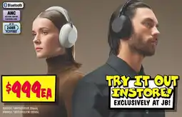 JB Hi-Fi Active noise cancelling Bluetooth Headphones offer