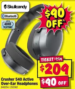 JB Hi-Fi Crusher 540 Active Over-Ear Headphones offer