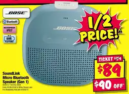JB Hi-Fi SoundLink Micro Bluetooth Speaker offer