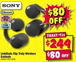 JB Hi-Fi LinkBuds Clip Truly Wireless Earbuds offer