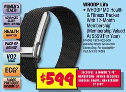 JB Hi-Fi Whoop life offer