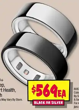 JB Hi-Fi Oura Ring 4+ offer