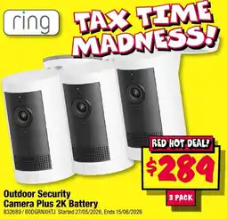 JB Hi-Fi Outdoor Security Camera Plus 2K Battery offer