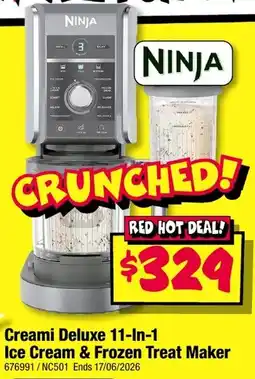 JB Hi-Fi Creami Deluxe 11-In-1 Ice Cream & Frozen Treat Maker offer