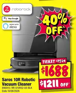 JB Hi-Fi Saros 10R Robotic Vacuum Cleaner offer