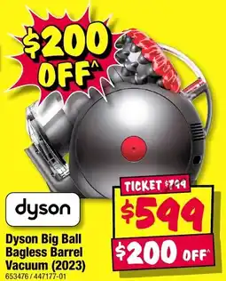 JB Hi-Fi Dyson Big Ball Bagless Barrel Vacuum offer