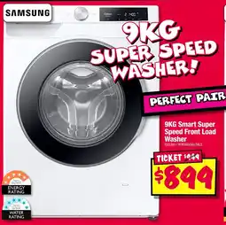 JB Hi-Fi 9KG Smart Super Speed Front Load Washer offer