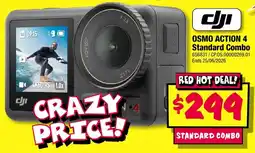 JB Hi-Fi OSMO ACTION 4 Standard Combo offer
