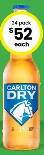 The Bottle O Carlton dry offer