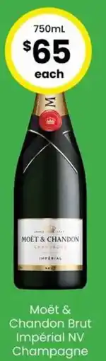 The Bottle O Moët & Chandon Brut Impérial NV Champagne offer