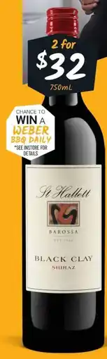 Cellarbrations St Hallett Black Clay Range offer