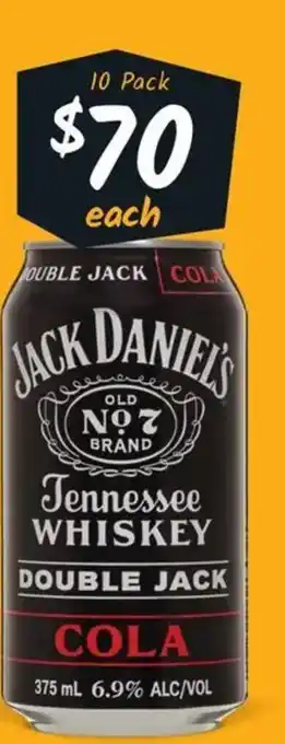 Jack Daniel's Double Jack 6.9%