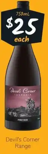 Cellarbrations Devils Corner offer