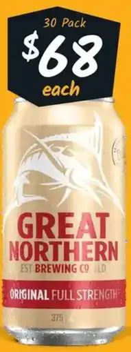 Cellarbrations Great Northern Original Block Cans offer
