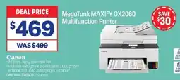 Officeworks MegaTank MAXIFY GX2060 Multifunction Printer offer