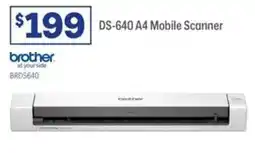 Officeworks DS-640 A4 Mobile Scanner offer