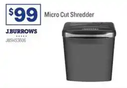 Officeworks Micro Cut Shredder offer