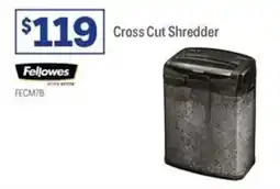 Officeworks Cross Cut Shredder offer