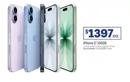 Officeworks iPhone 17 256GB offer