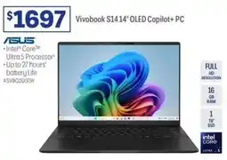 Officeworks Vivobook S1414" OLED Copilot+ PC offer