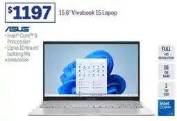 Officeworks 15.6' Vivobook 15 Lapop offer