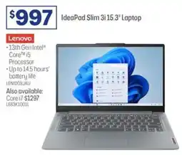 Officeworks IdeaPad Slim 3i 15.3" Laptop offer