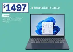 Officeworks 14" IdeaPad Slim 3 Laptop offer