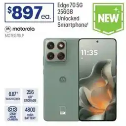Officeworks Edge 705G 256GB Unlocked Smartphone offer