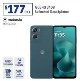 Officeworks G06 4G 64GB Unlocked Smartphone offer
