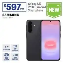 Officeworks Galaxy A37 128GB Unlocked Smartphone offer