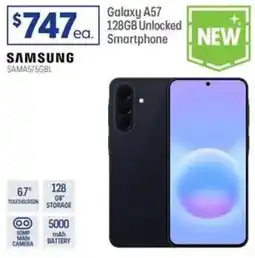 Officeworks Galaxy A57 128GB Unlocked Smartphone offer