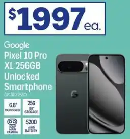 Officeworks Google Pixel 10 Pro XL 256GB Unlocked Smartphone offer