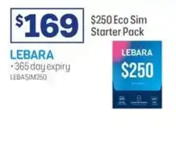 Officeworks Eco Sim Starter Pack offer