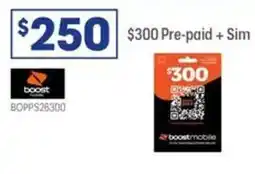 Officeworks Pre-paid + Sim offer